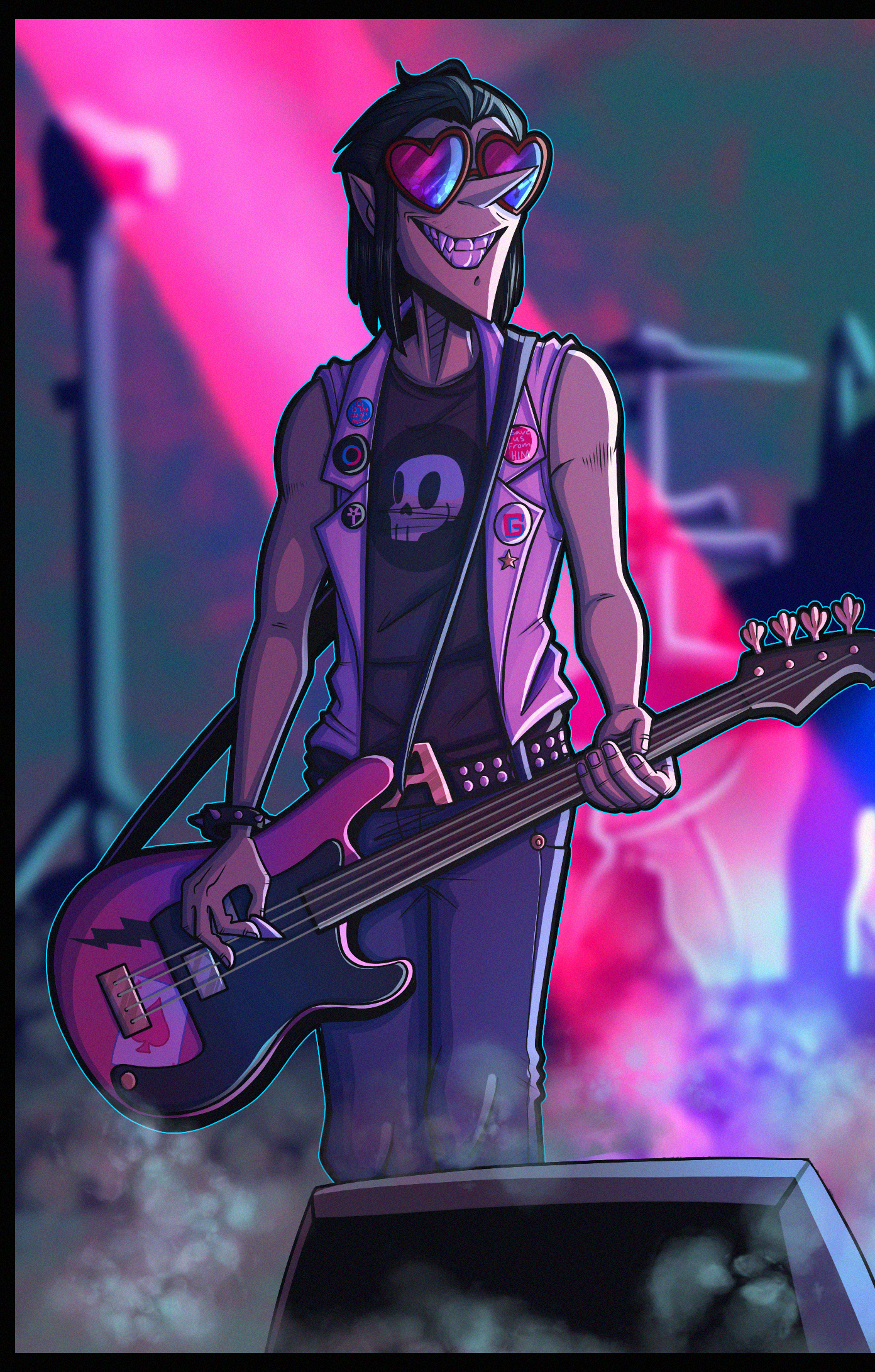 gorillaz фанарт